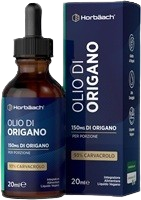 Olio di Origano Gocce | 100% Puro | Alto dosaggio di Carvacrolo | 20 ml