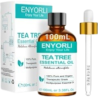 Tea Tree Essenziale Olio 100mL Naturale Tea Tree Olio per Pelle Viso Capelli Unghie, Uso Esterno