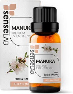 Olio essenziale di Manuka -Terapeutico Naturale e Puro al 100% - Olio per Pelle e Unghie Lisce (10 ml)