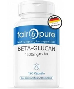 Beta-glucano 1500mg in capsule di avena naturale - 120 Capsule